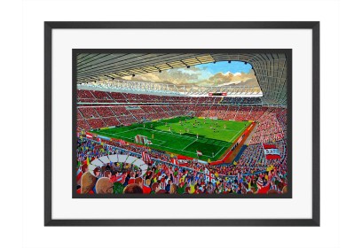 Stadium of Light Fine Art Print - Sunderland AFC